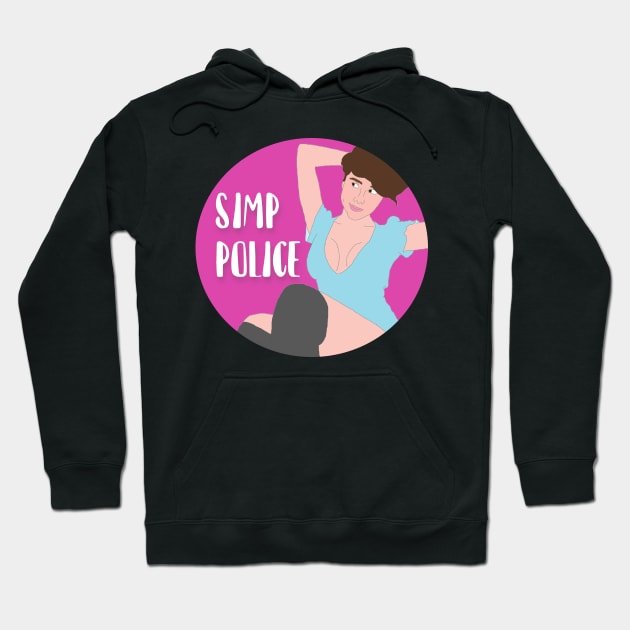 Simp Police Hoodie by RevolutionInPaint